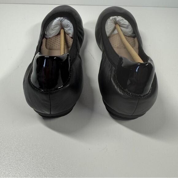 NIB • Lands End Women's Comfort Elastic Leather Ballet Size: 11W - Picture 5 of 9